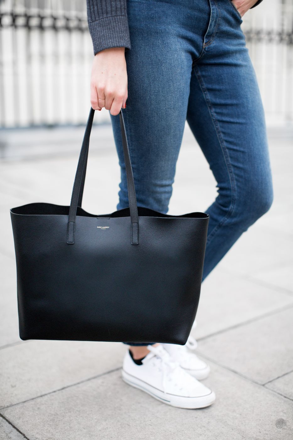 Saint Laurent North South Toy Tote, One Size | Elysewalker