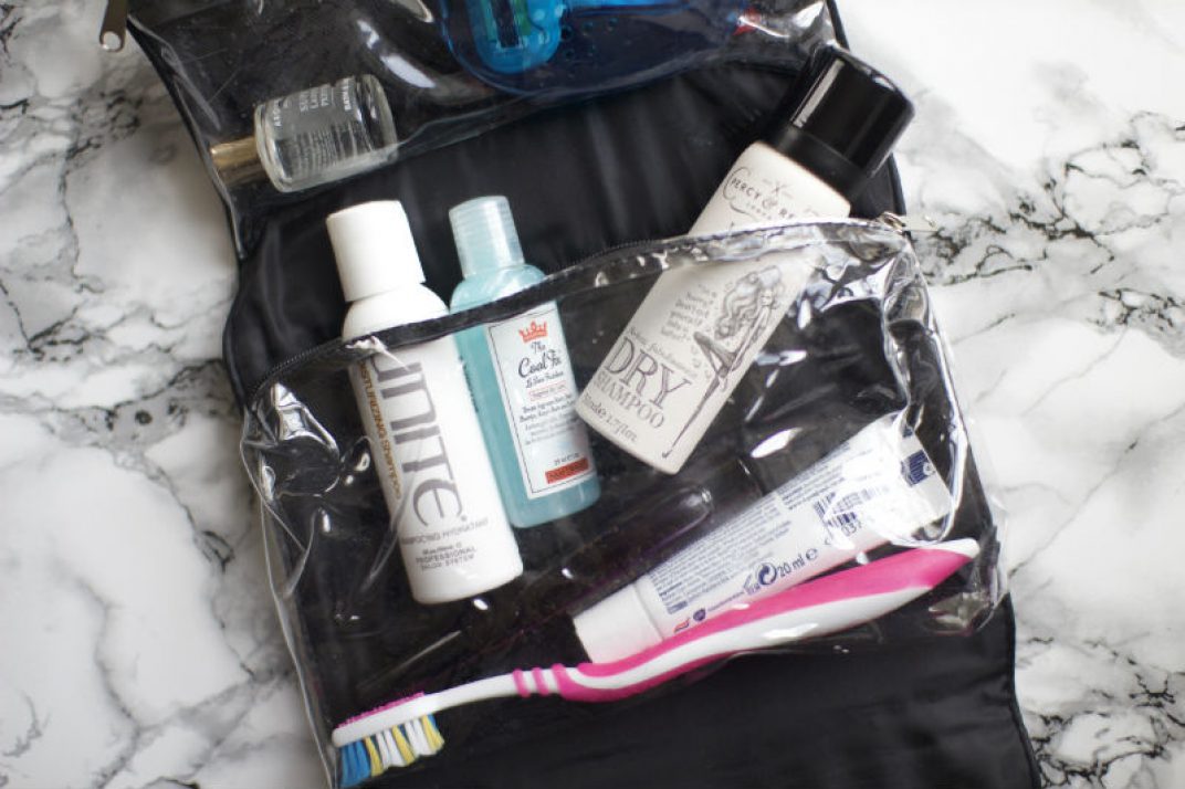 My Weekend Away PrePacked Toiletry Bag The Anna Edit
