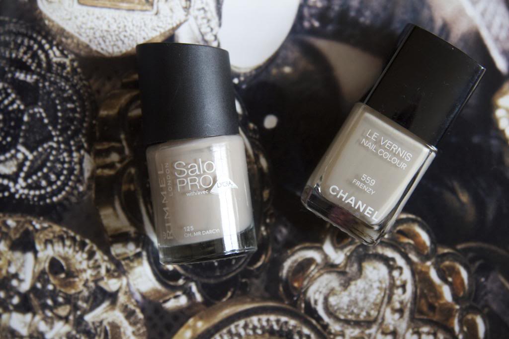 Close Dupe Alert: Chanel Steel Le Vernis and JINsoon Nocturne Nail