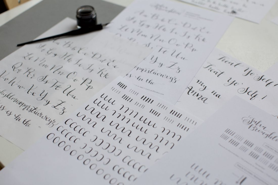 The One Where I Give Calligraphy A Go – The Anna Edit