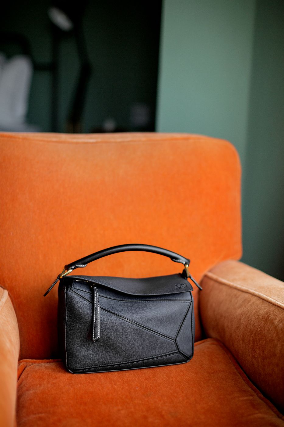 loewe puzzle bag midnight navy