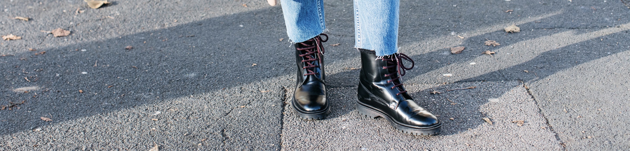 lace up leather snow boots