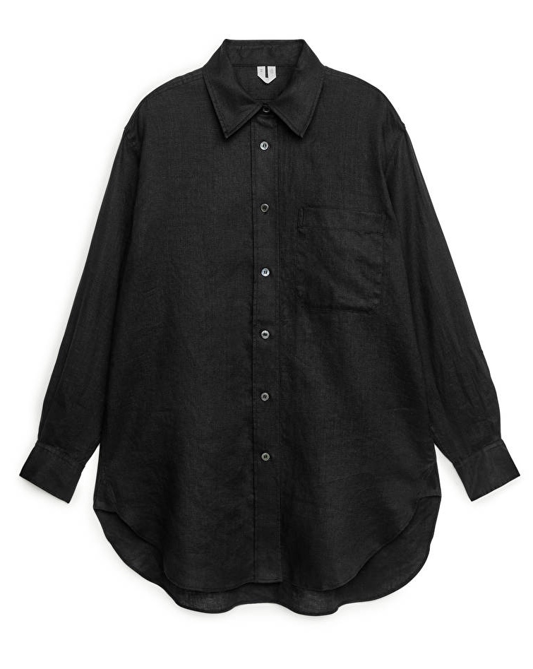 ARKET Oversized Linen Shirt – The Anna Edit
