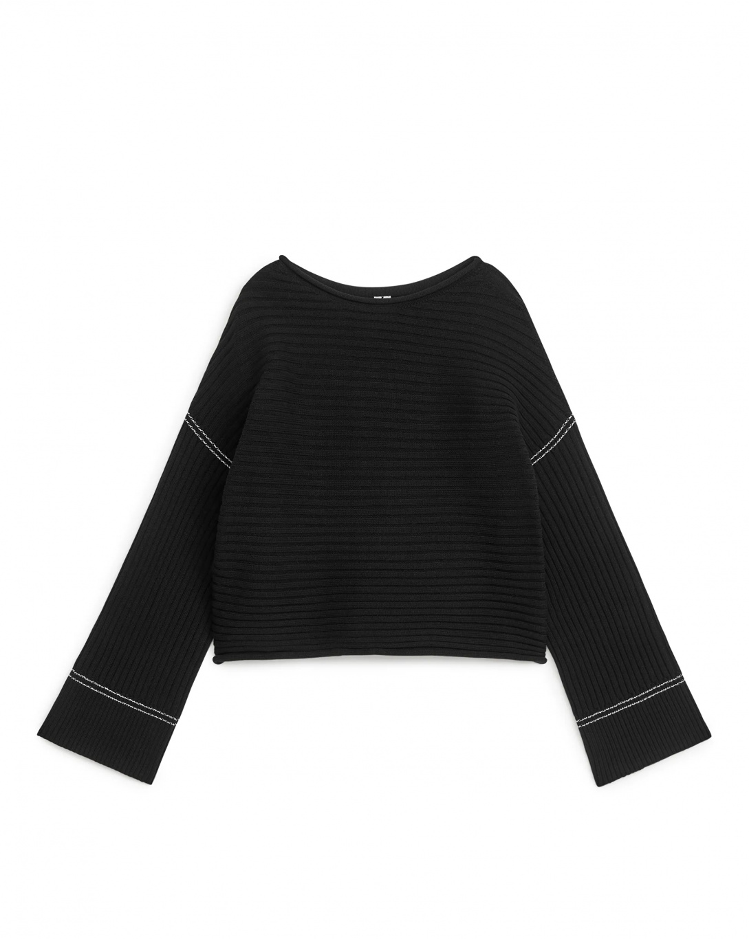 ARKET RibKnitted Cotton Jumper The Anna Edit