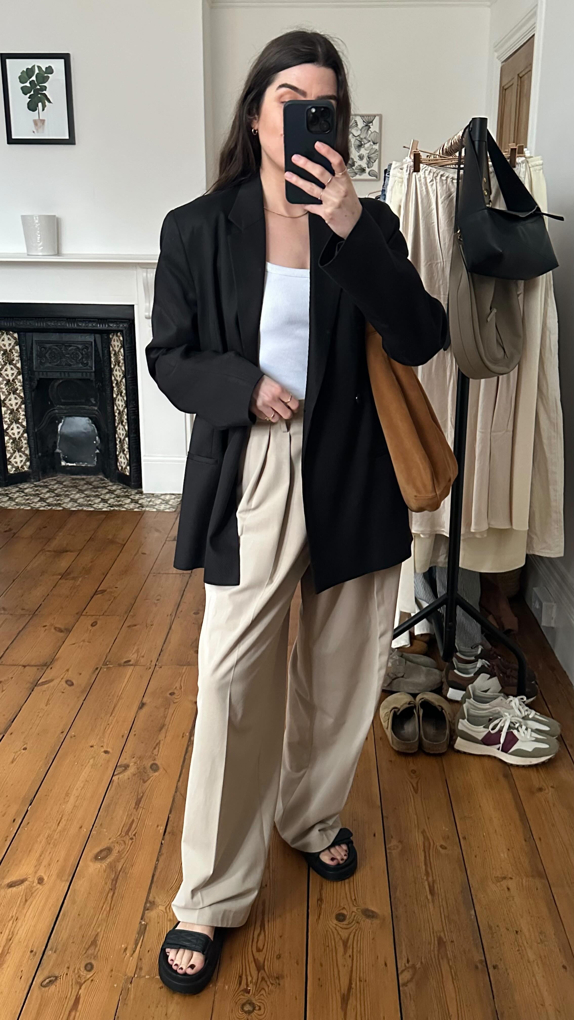 Three spring outfit formulas from my Spring Edit Wardrobe Guide, bought to real life. What one is your favourite? 💐